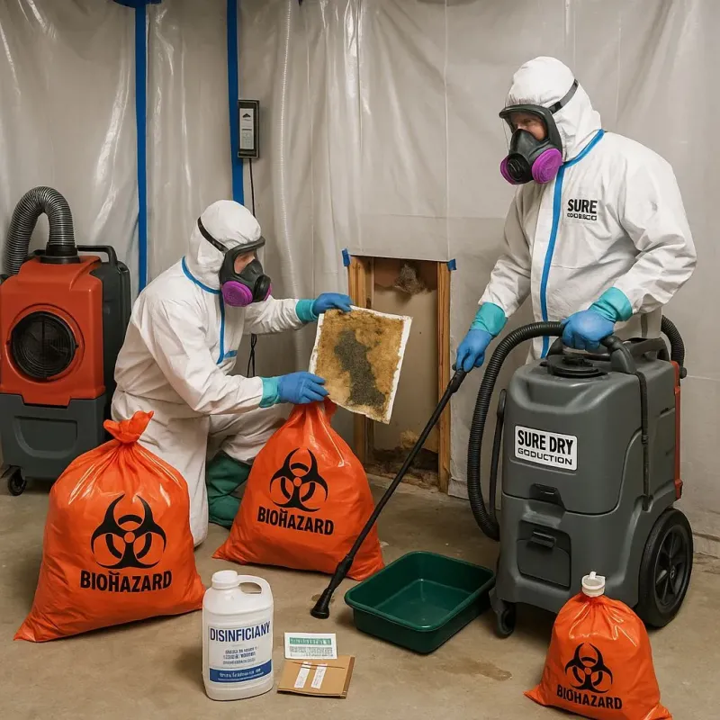 Contaminated Water Handling Protocols process in Rockford, AL