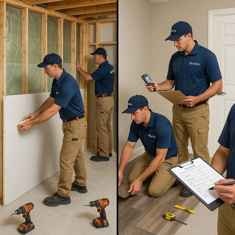 Repairs and Reconstruction process in Rockford, AL