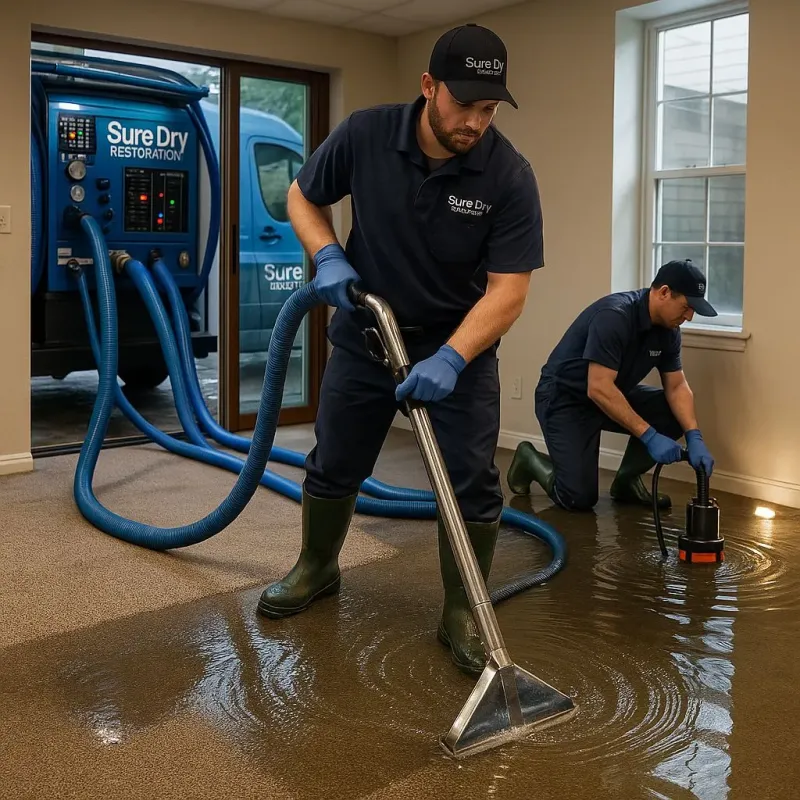 Water Extraction and Removal process in Rockford, AL
